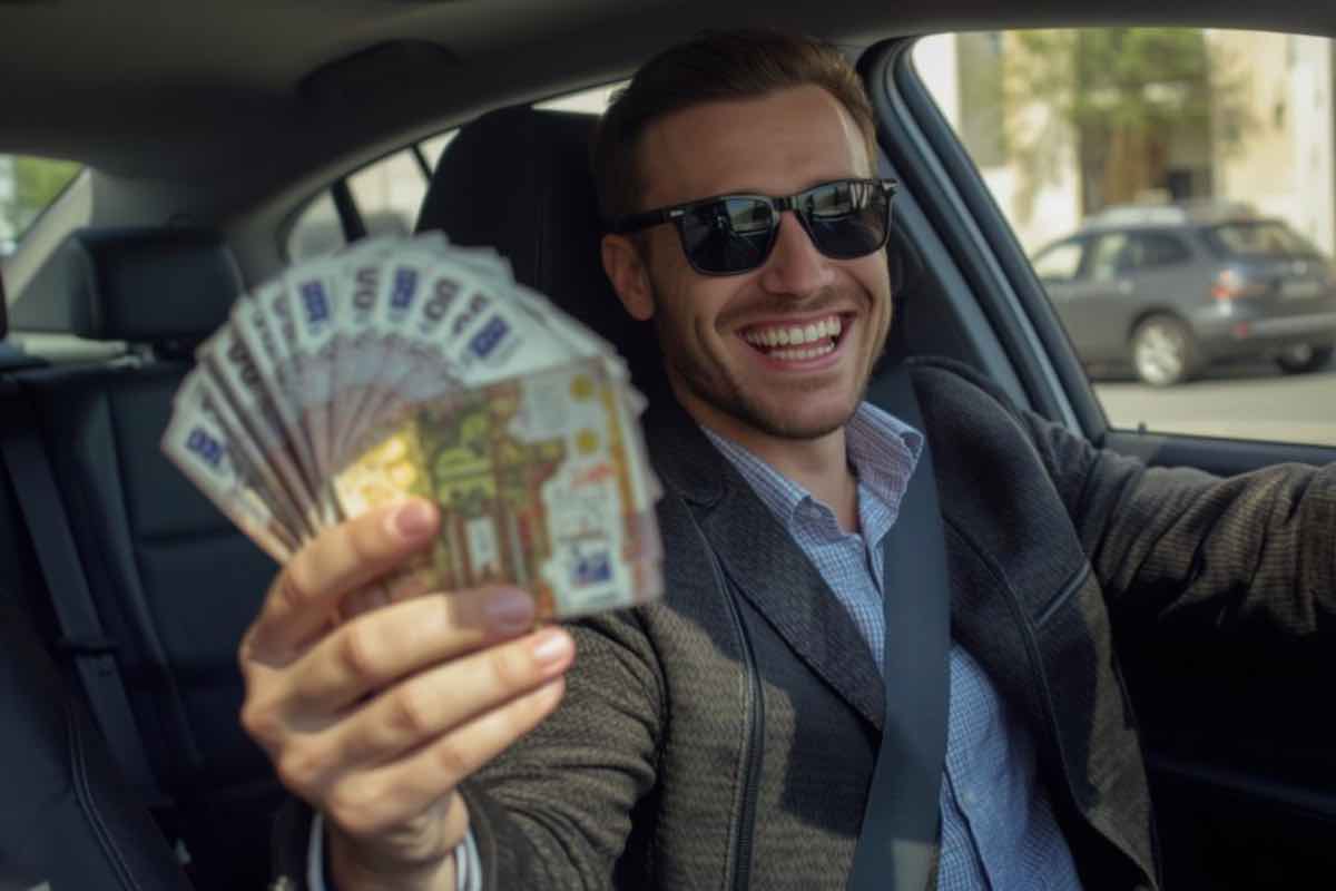 Vettura Euro in mano