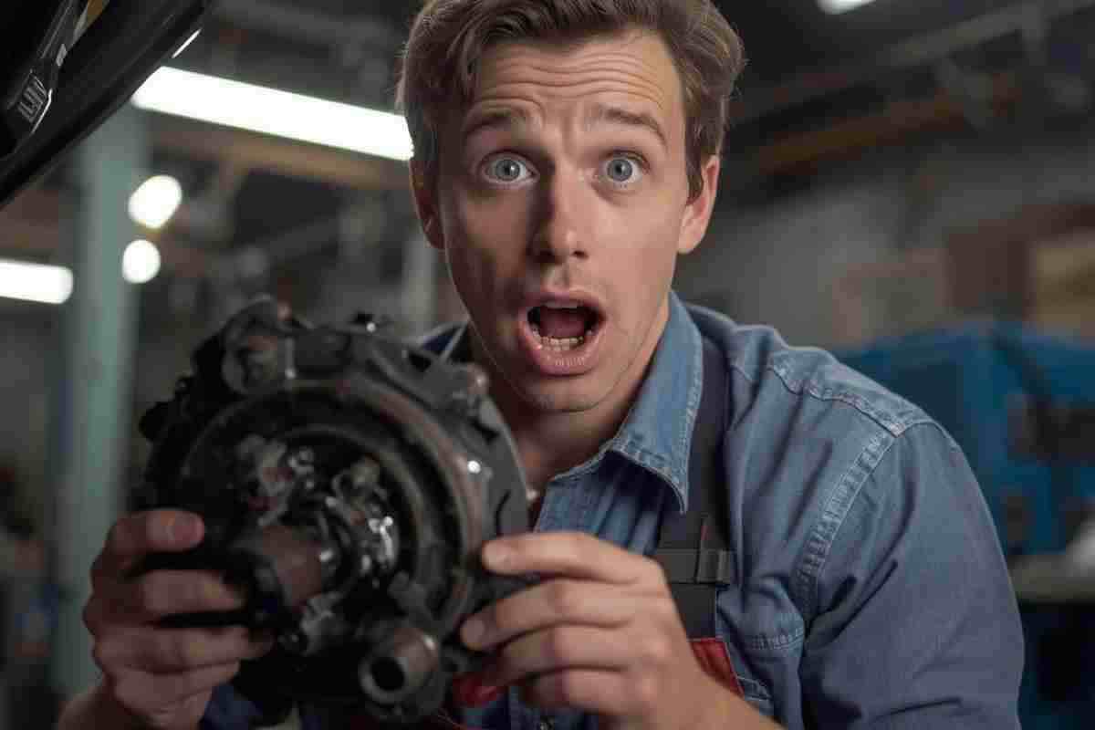 Meccanico incredulo resistente