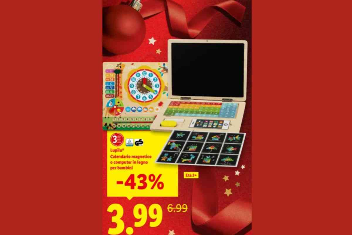 computer lidl legno a 3.99 euro