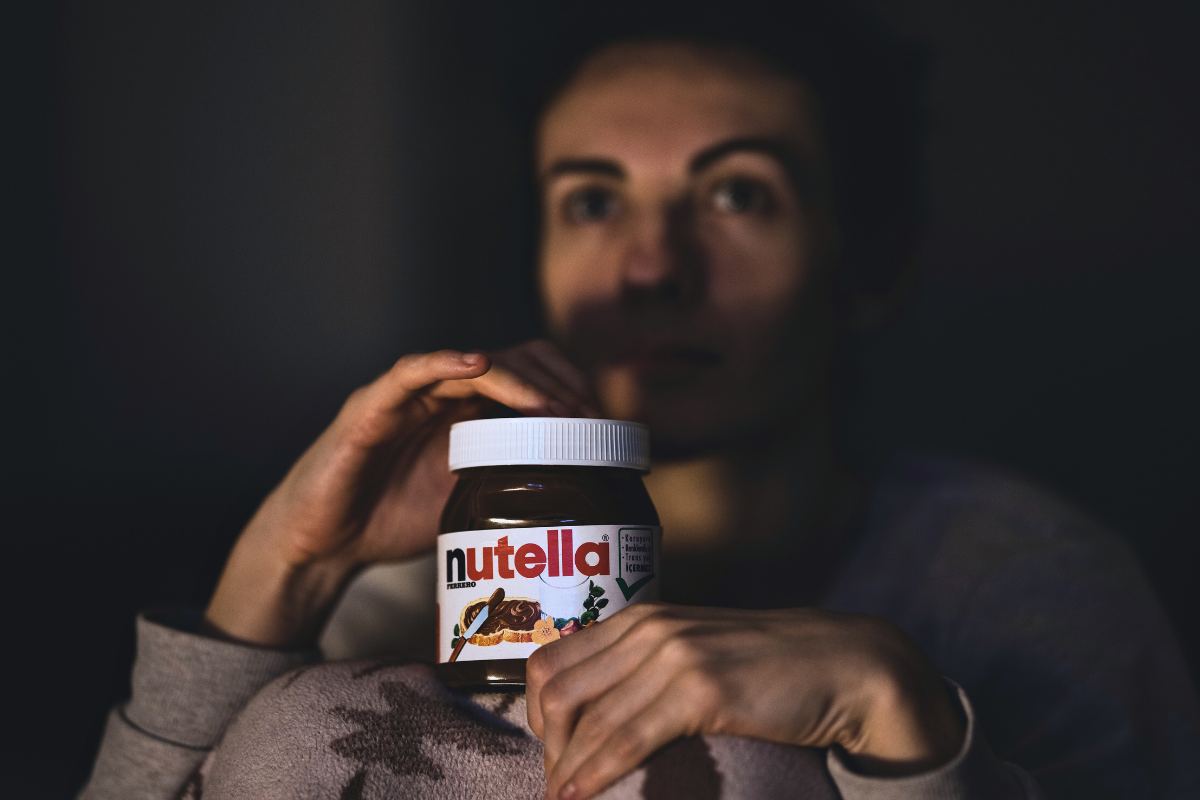 barattolo nutella riciclo