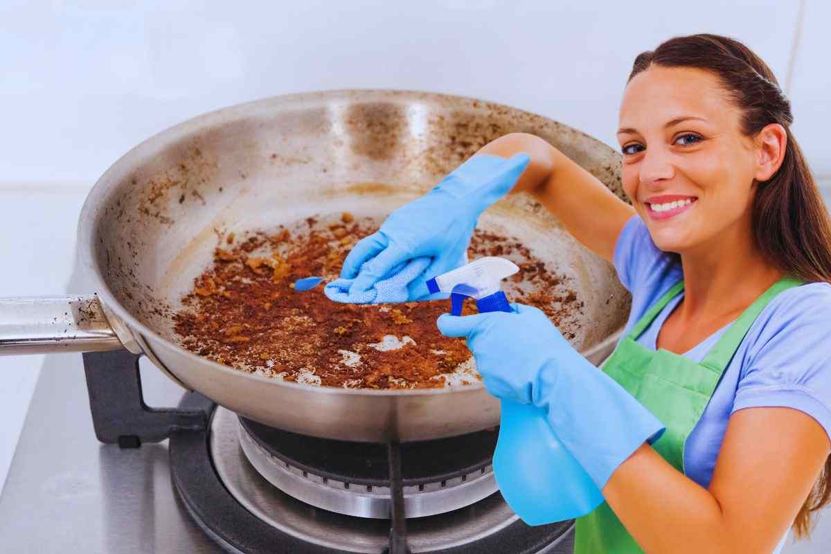 come pulire le pnetole in acciaio