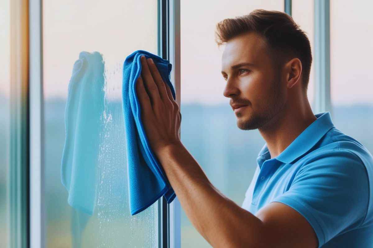 come pulire bene in vetri