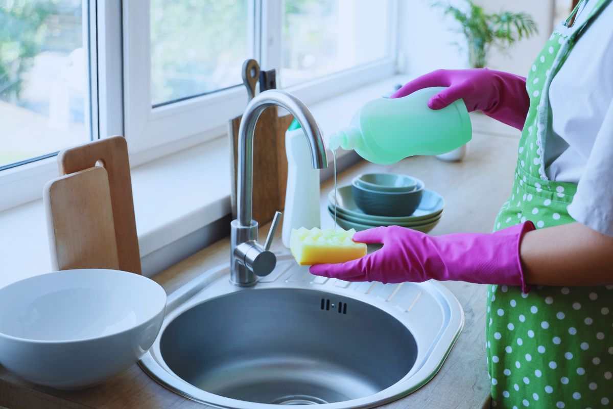 non usare il sapone per piatti in lavastoviglie