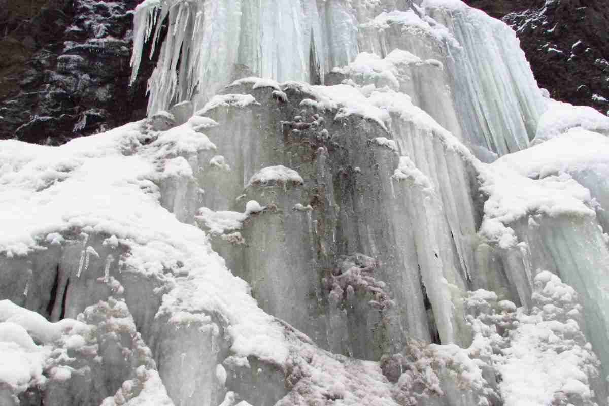 5 cascate di ghiaccio