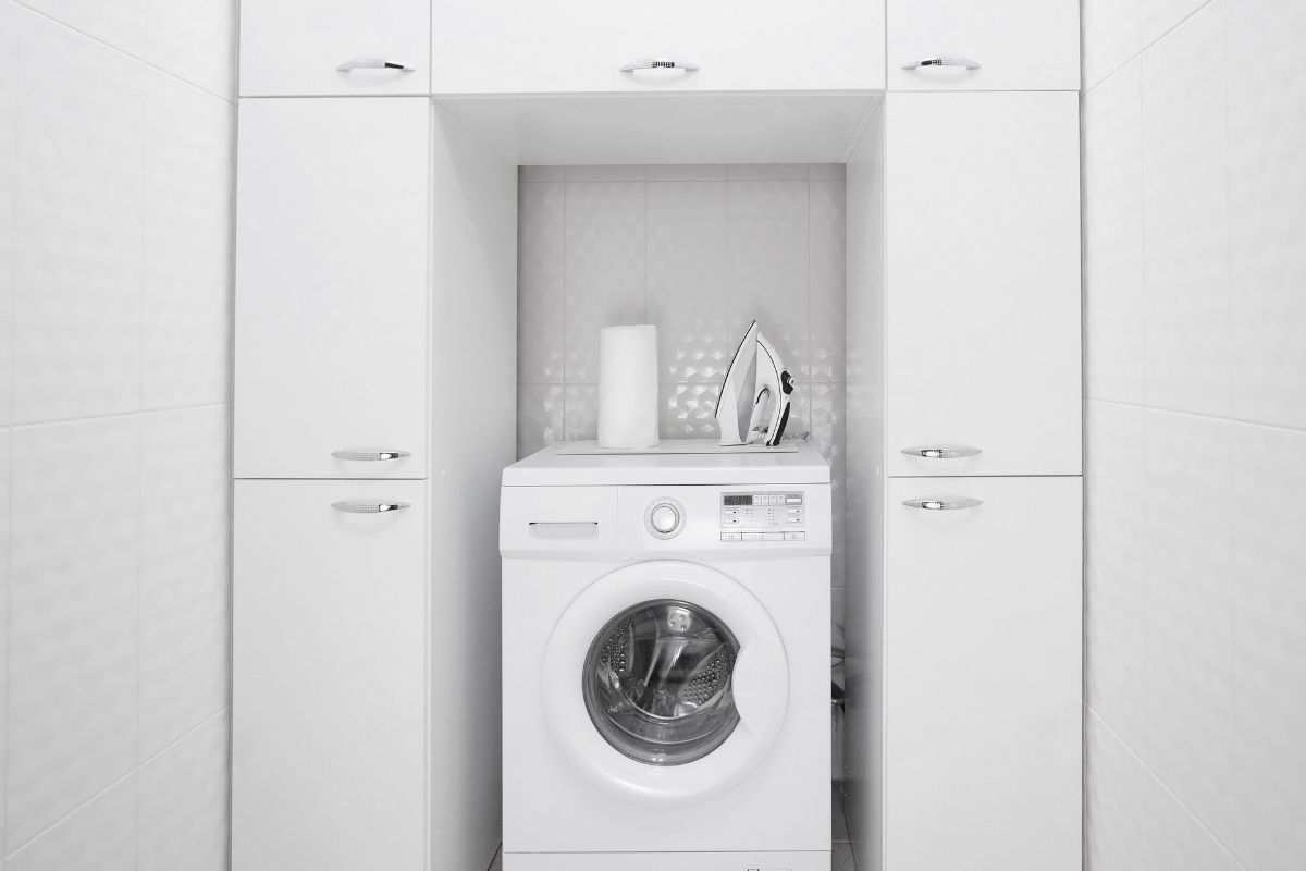 come posizionare la lavatrice secondo gli architetti