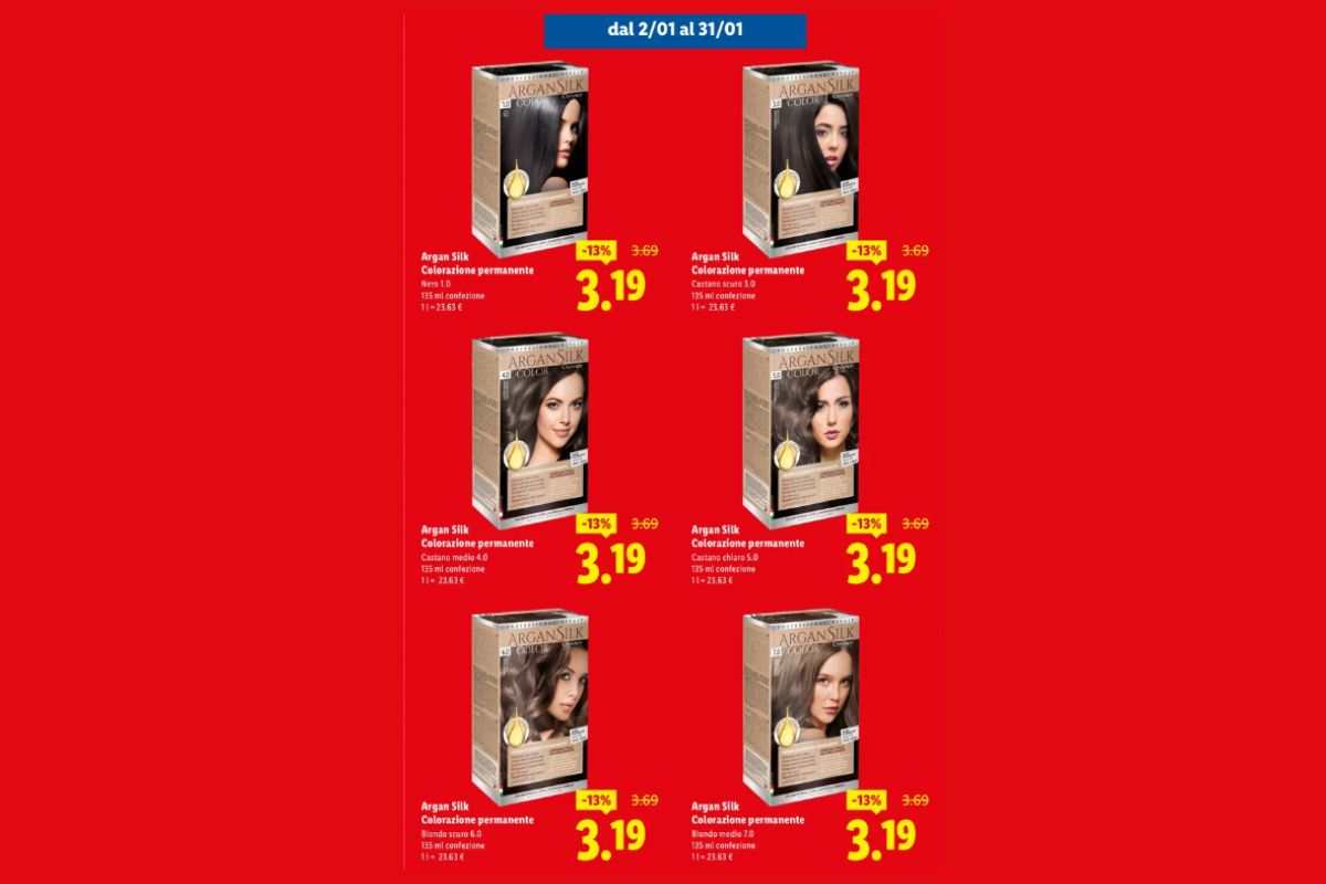 lidl tintura capelli