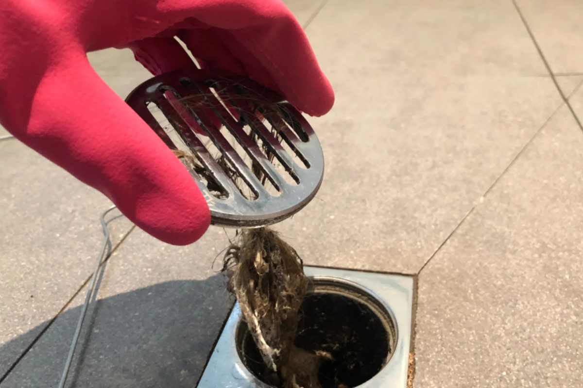 scarico della doccia 