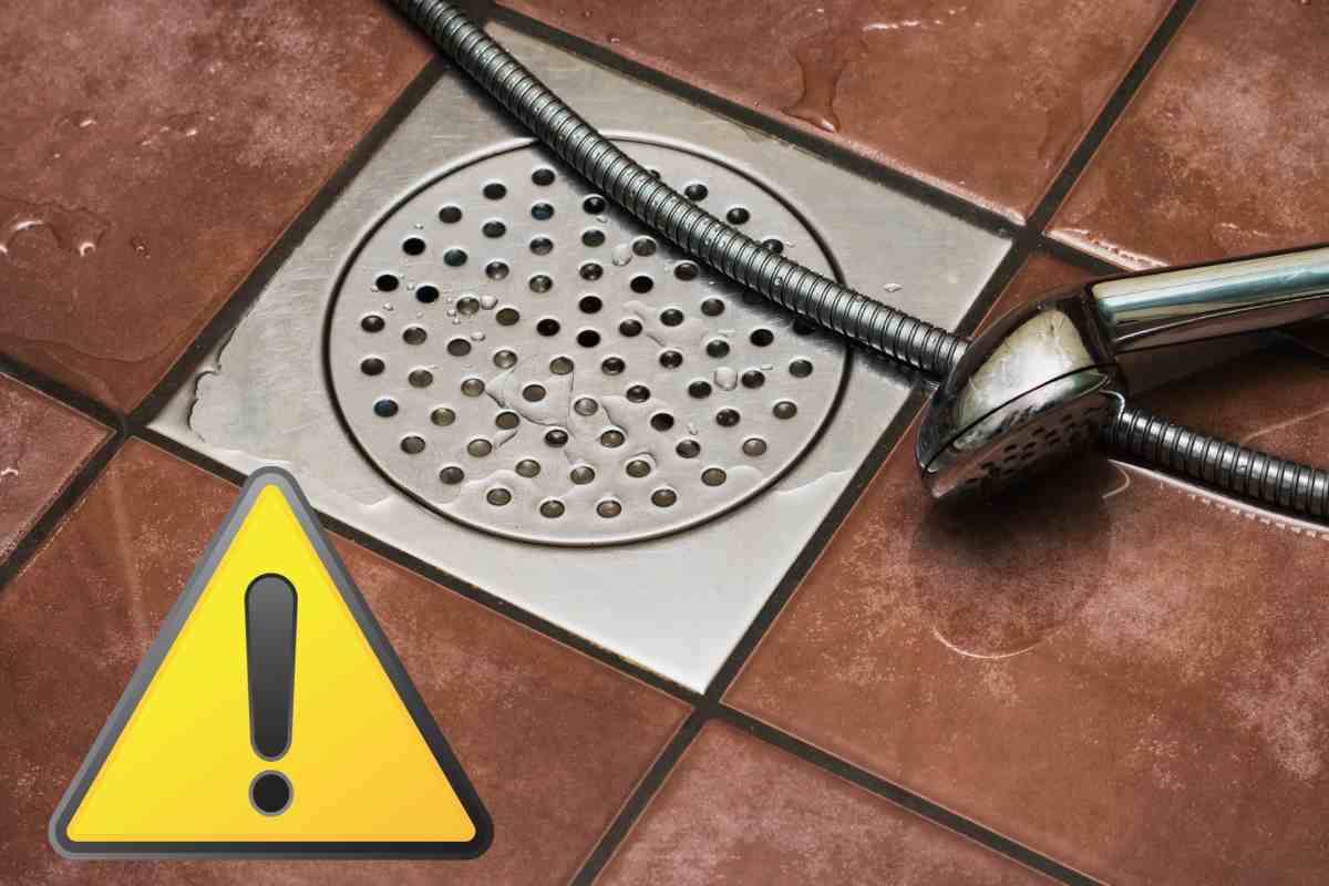 scarico della doccia